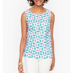 Talbots Women’s Petite Sleeveless Top - EUC